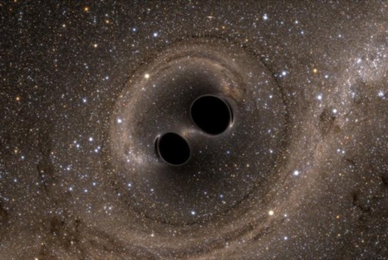 Is evidence of extra dimensions hiding in gravitational waves?