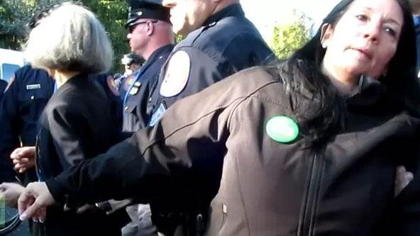 Green Party candidate Jill Stein arrested outside presidential debate