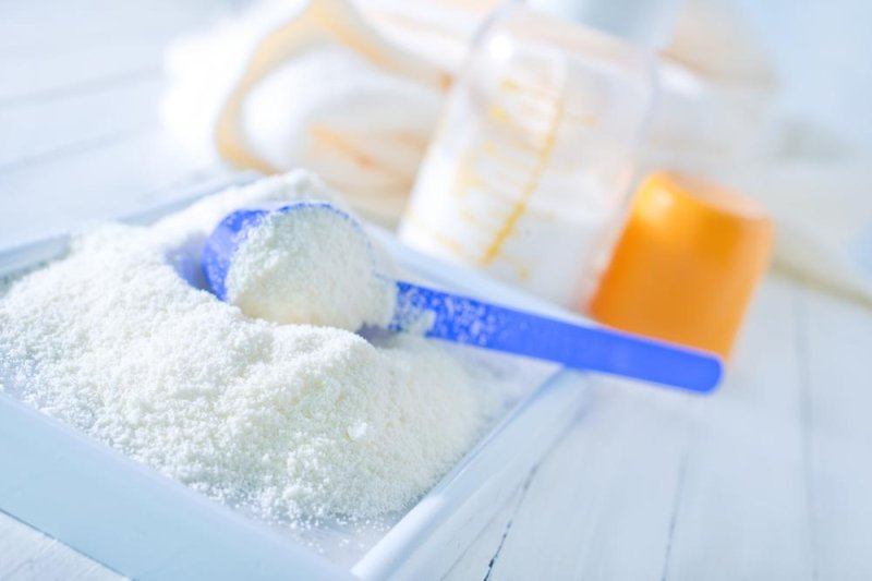 Radioactivity in baby formula below limits, but higher than expected