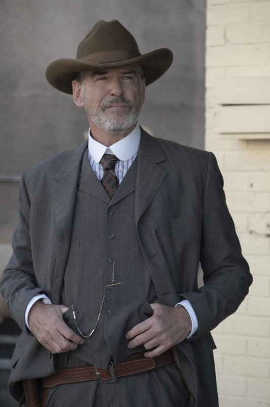 Actor Pierce Brosnan's "The Son" returns for its second and final season on Sunday. Photo courtesy of AMC