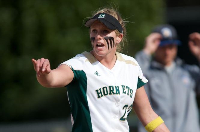 Alyssa Nakken joined the San Francisco Giants in 2014 as an intern in the baseball operations department. Photo courtesy of Sacramento State Athletics