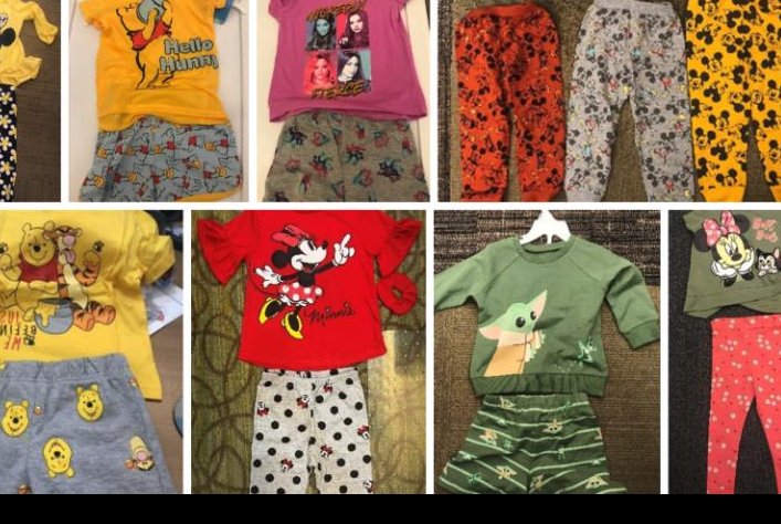 Online News Magazine Bentex has recalled nine sets of its Disney-themed children's clothing over the risk of lead poisoning from the garments' textile ink. Photo courtesy of CPSC