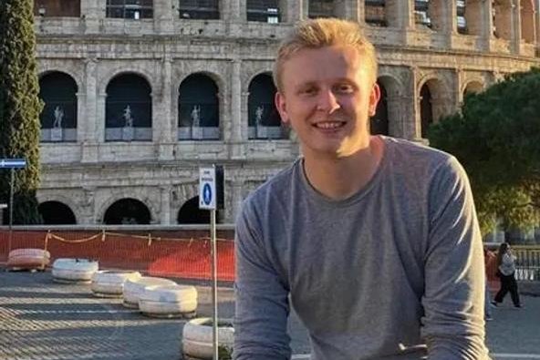 Undated image of St. John Fisher University student Ken DeLand, who was located Friday in Spain. Photo courtesy of Find Ken DeLand website