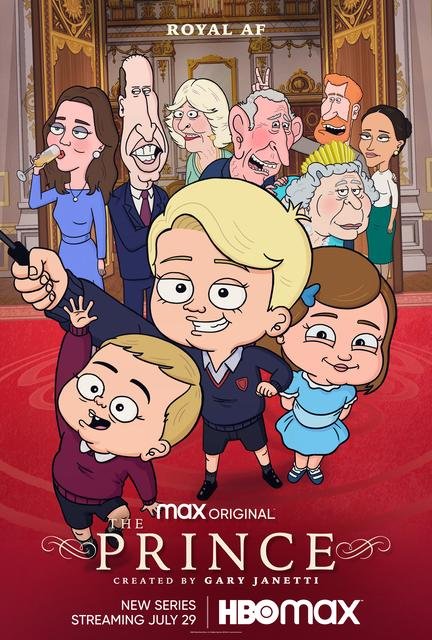 HBO Max animates the royal family in "The Prince." Photo courtesy of HBO Max
