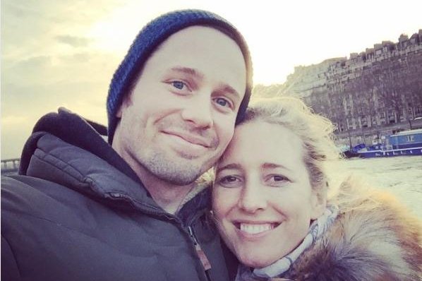 Tyler Ritter (L) and Lelia Parma on March 2, 2015. The actor announced Sunday that Parma gave birth to son Benjamin. Photo by Tyler Ritter/Instagram