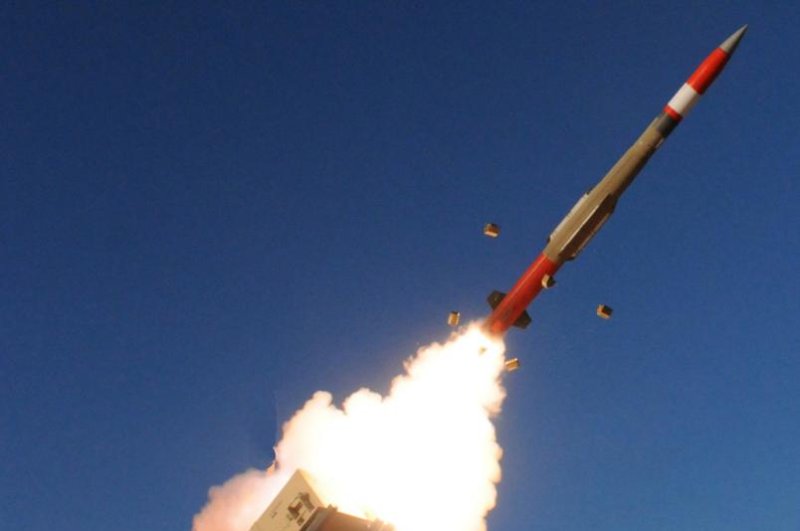 A Patriot PAC-3 missile at launch. Photo courtesy of Lockheed Martin