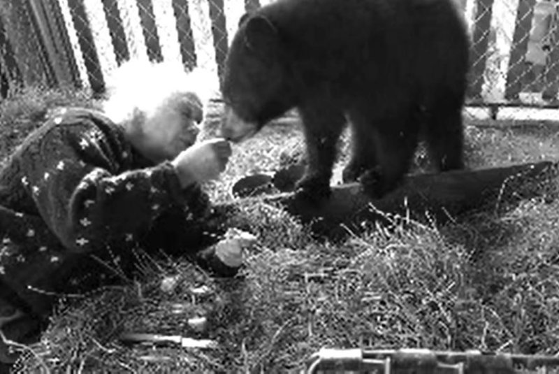 West Virginia man hand-feeds orphaned bear cub