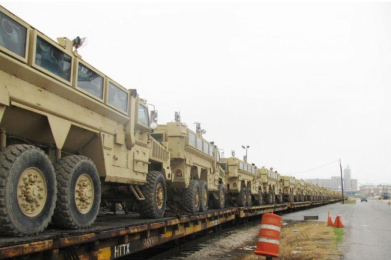 Egypt receives 101 more mine-resistant vehicles from U.S.