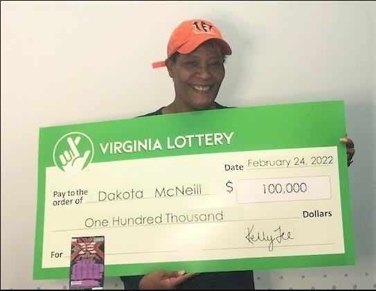 Virginia woman stops to get Tylenol, wins $100,000 from scratch-off
