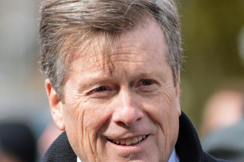 Toronto Mayor John Tory, 68, stepped down suddenly on Friday after admitting having an extramarital affair with a female staffer. File Photo by Bruce Reeve/Wikimedia Commons