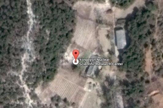 North Korea’s nuclear facility in Yongbyon, capable of producing plutonium, is showing increased activity at its 5-megawatt reactor, an analyst says. Image from Google Maps
