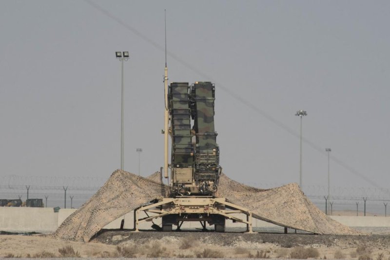 A Patriot missile launcher sat Ali Al Salem Air Base, Kuwait, Nov. 20. Photo by Staff Sgt. Kenneth Boyton/U.S. Air Force