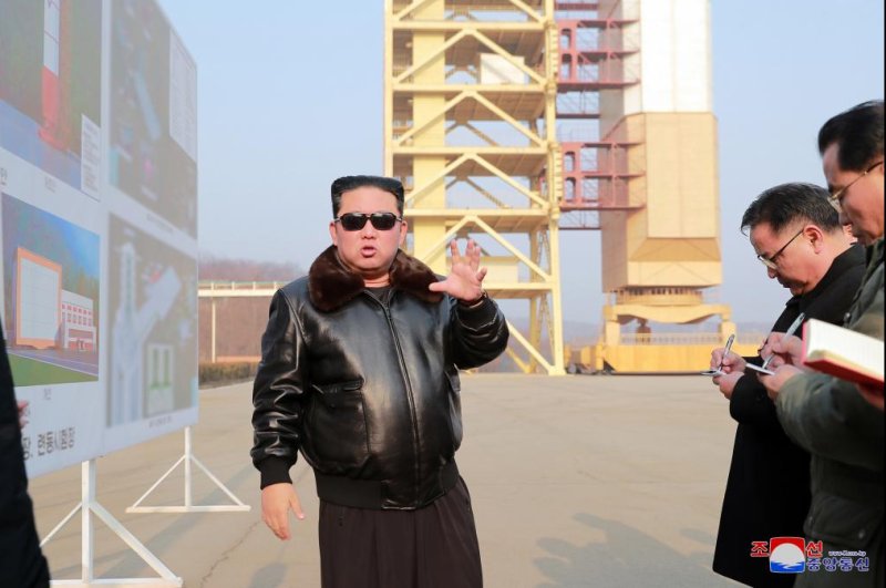 North Korean leader Kim Jong Un visited a satellite launching facility Friday that the Pentagon said could be used soon for an intercontinental ballistic missile test. Photo by KCNA/EPA-EFE