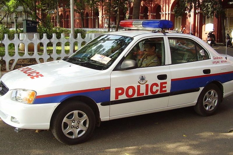 A police car in India (CC/Mac.Abdul)