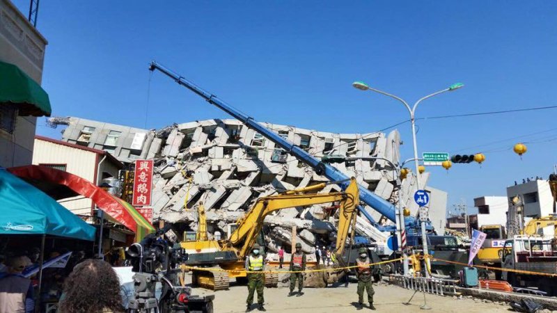 Rescue efforts end after Taiwan earthquake; 116 dead