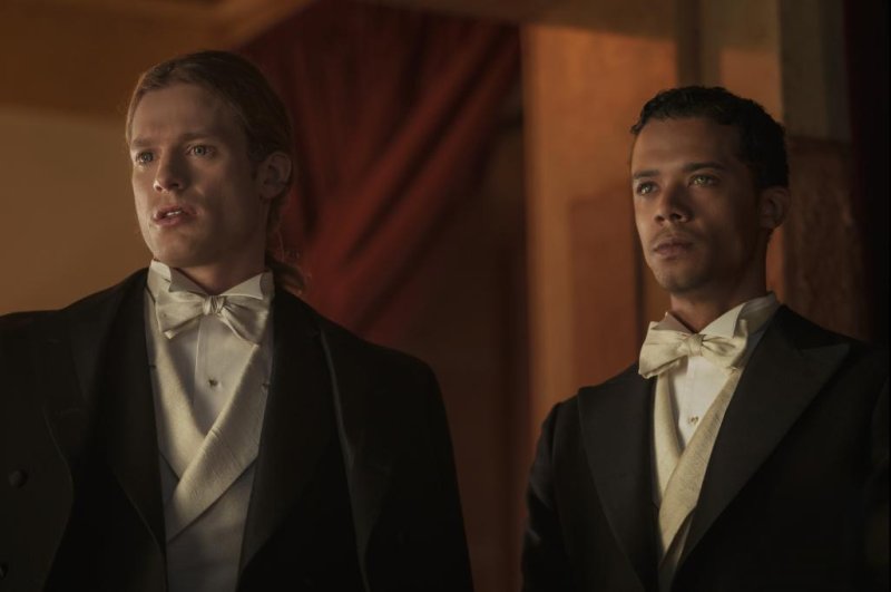 Sam Reid (L) and Jacob Anderson start in "Interview with the Vampire." Photo courtesy of AMC