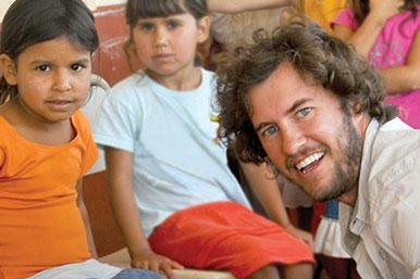 Toms founder Blake Mycoskie developed his philanthropic model after he visited Argentina in 2006 and witnessed the hardships faced by children growing up without shoes. (Credit:Toms)