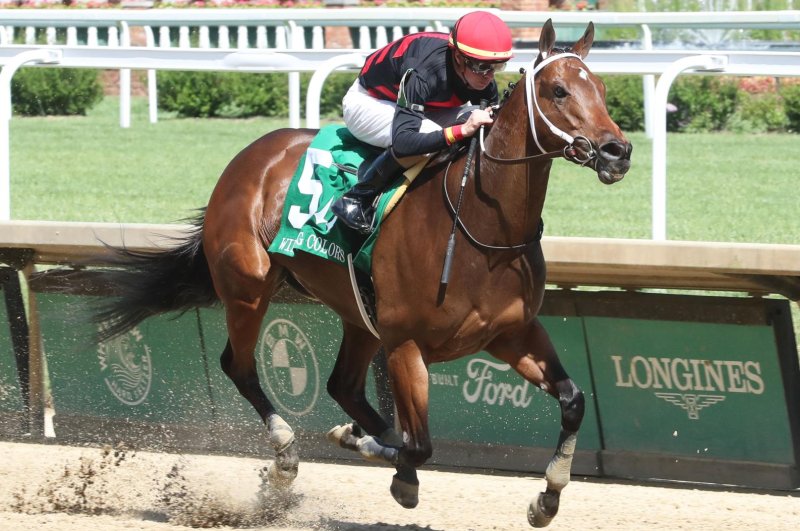 Echo Zulu wins Monday's Winning Colors Stakes at Churchill Downs. Photo courtesy of Churchill Downs