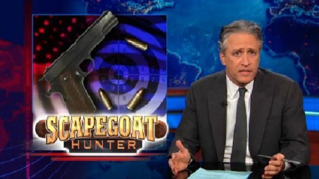 Jon Stewart finally tackles gun control debate [VIDEO]