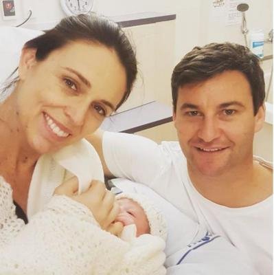 New Zealand Prime Minister Jacinda Ardern and her partner Clarke Gayford revealed their newborn daughter is named Neve Te Aroha Ardern Gayford Sunday. Photo courtesy Jacinda Ardern/Instagram