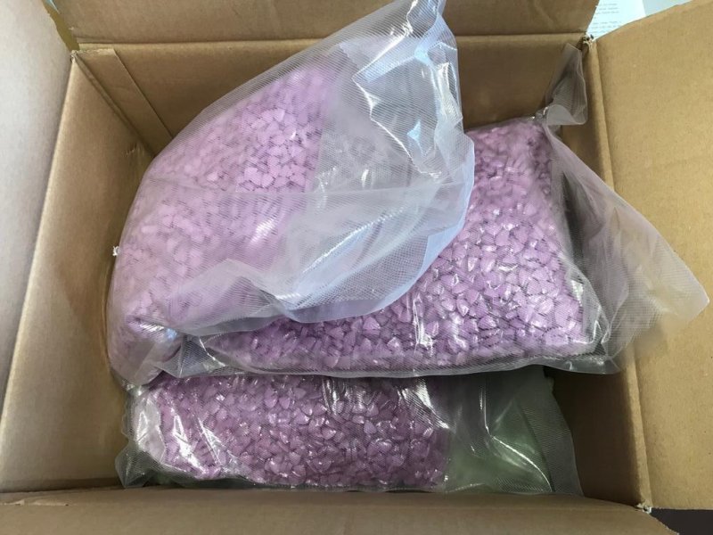 An Austrian couple expecting a dress in the mail from the Netherlands instead received a package containing nearly 25,000 ecstasy tablets. Photo courtesy of Upper Austria Police