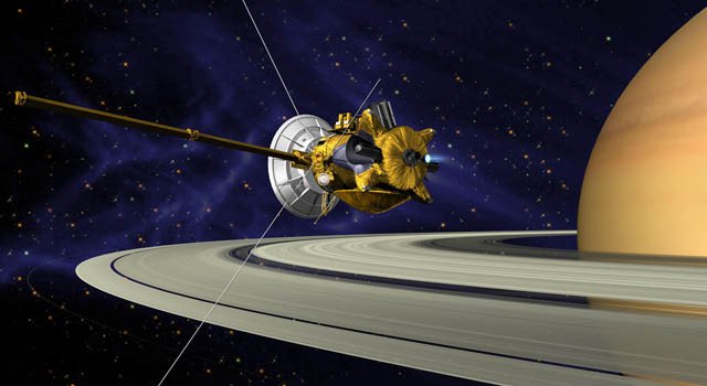Artist concept of Cassini spacecraft. Credit: NASA/JPL