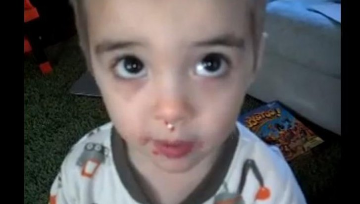 Adorable toddler lies to mom about eating sprinkles [VIRAL VIDEO]