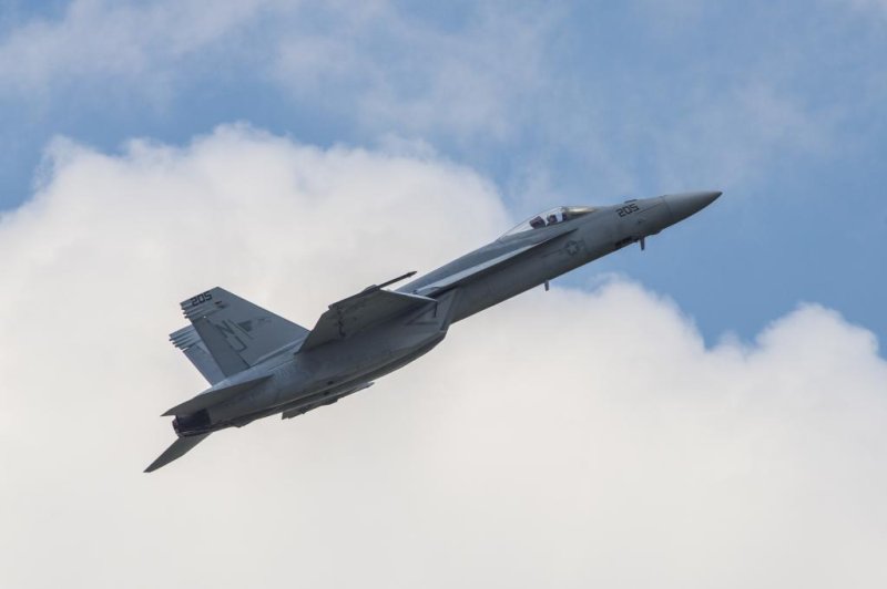 An F/A-18E/F Super Hornet fighter plane in flight. Boeing has offered to construct a facility in India to construct 57 of the multi-role fighters there to make it easier for the Indian military to obtain parts and services on the aircraft. U.S. Navy photo