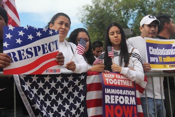 Immigration reform rally, Washington, D.C. October 8, 2013 (Jayna Omaye/MNS/UPI)
