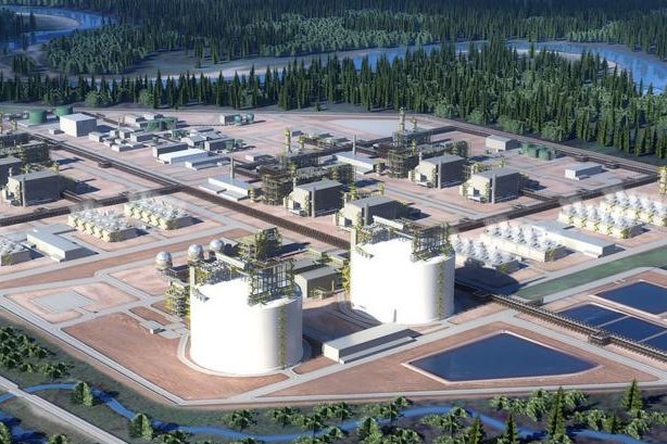 LNG Canada Development Inc. receives first-ever 40-year export license for liquefied natural gas from a proposed facility on the coast of British Columbia. Image courtesy of LNG Canada Development Inc.