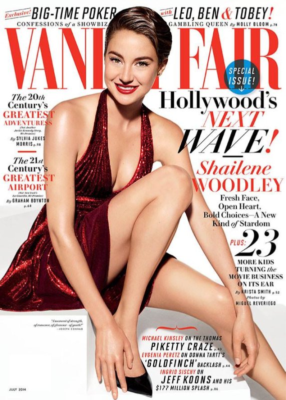 Shailene Woodley defends Miley Cyrus in Vanity Fair interview