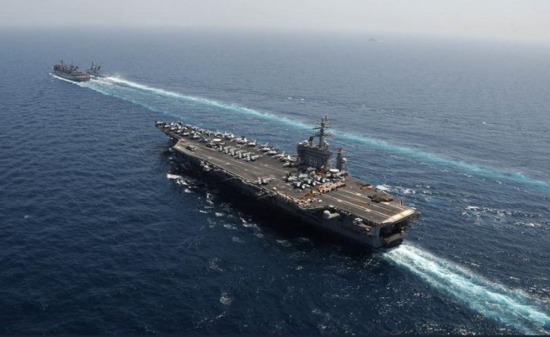 Eisenhower strike group launches missions against Islamic State