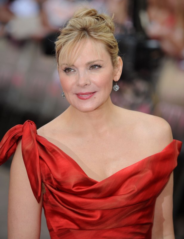 American actress Kim Cattrall attends the premiere of "Sex And The City" at Odeon, Leicester Square in London on May 12, 2008. (UPI Photo/Rune Hellestad).