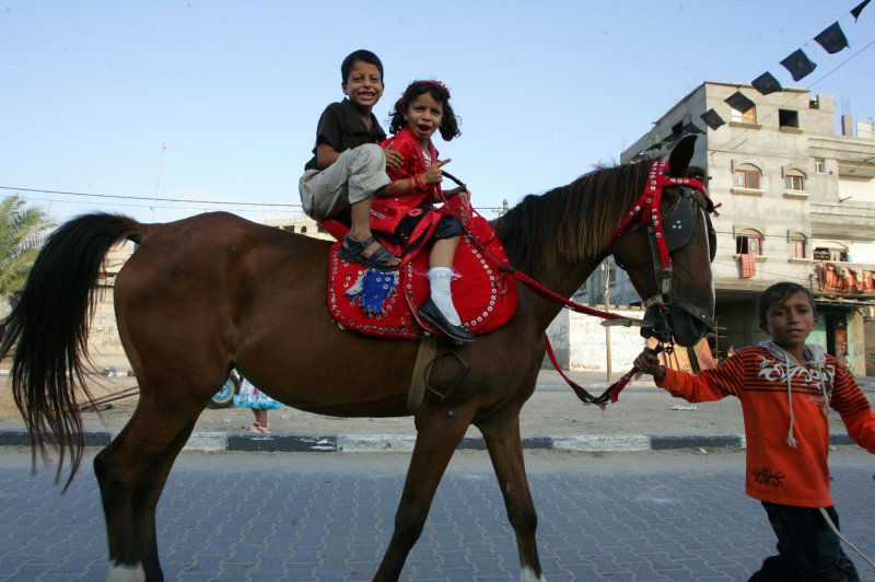 Horseback riding may boost cognitive performance and learning in children, new research suggests. Photo by Ismael Mohamad/UPI | <a href="/News_Photos/lp/a20c905ccf6502d3746416034ef5fd8f/" target="_blank">License Photo</a>