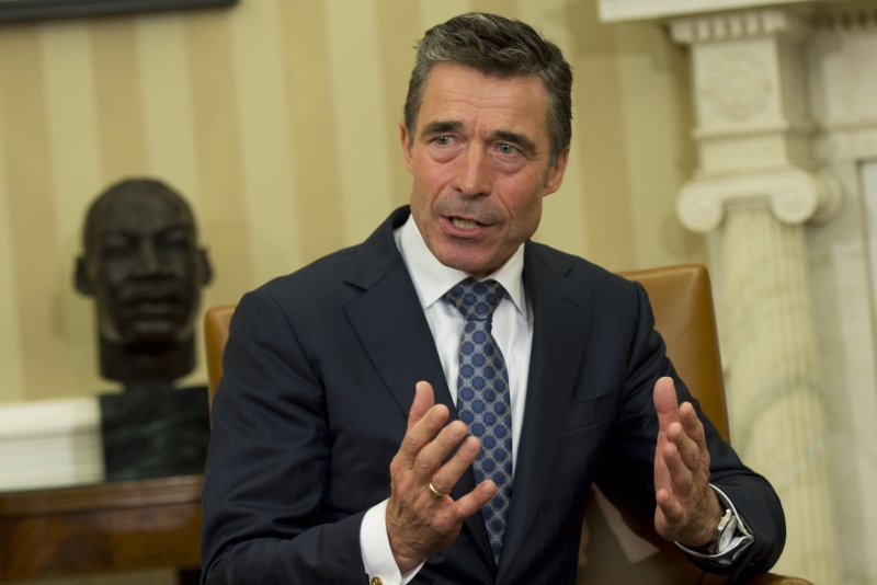 NATO Secretary General Anders Fogh Rasmussen, pictured in May 2013. (UPI/Kevin Dietsch)