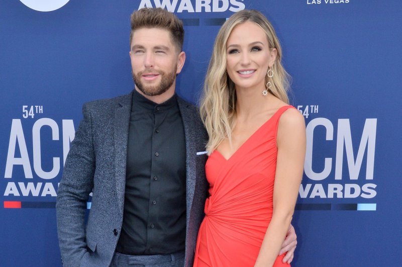 Lauren Bushnell welcomed her first child, son Dutton Walker, with her husband, Chris Lane. File Photo by Jim Ruymen/UPI | <a href="/News_Photos/lp/ffa2a26c10bea053c89d7e93ba1ace8e/" target="_blank">License Photo</a>