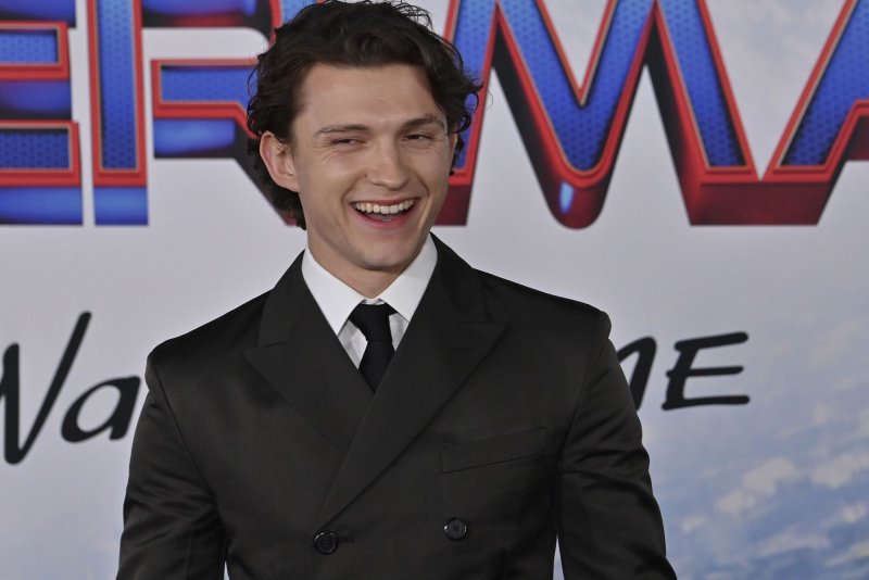Tom Holland attends the premiere of "Spider-Man: No Way Home" in Los Angeles on December 13. File Photo by Jim Ruymen/UPI | <a href="/News_Photos/lp/fdab833755929c3ecba978073a7d605d/" target="_blank">License Photo</a>