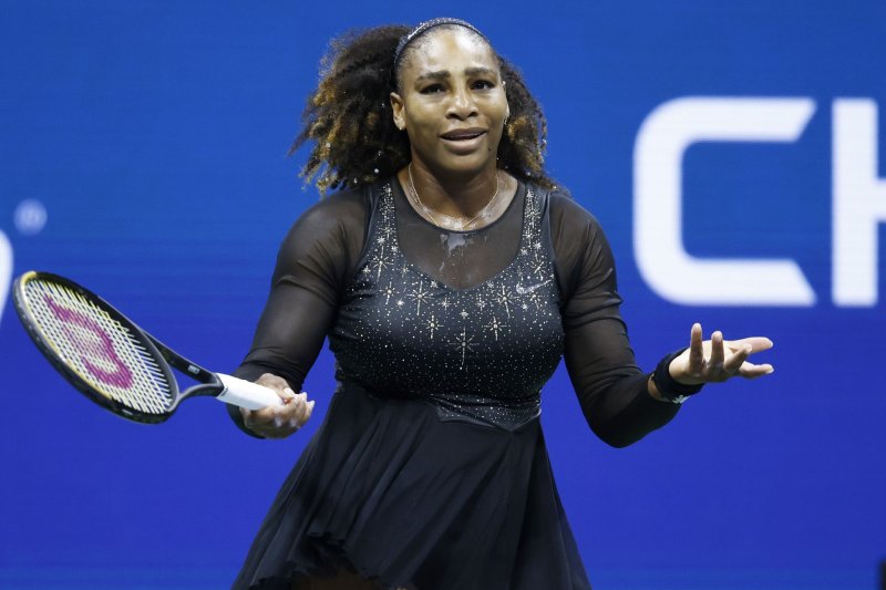 Serena Williams reached the third round of the 2022 U.S. Open and climbed 284 spots in the WTA singles rankings. File Photo by John Angelillo/UPI | <a href="/News_Photos/lp/3d34f3732a4360847886cd430ceeb599/" target="_blank">License Photo</a>