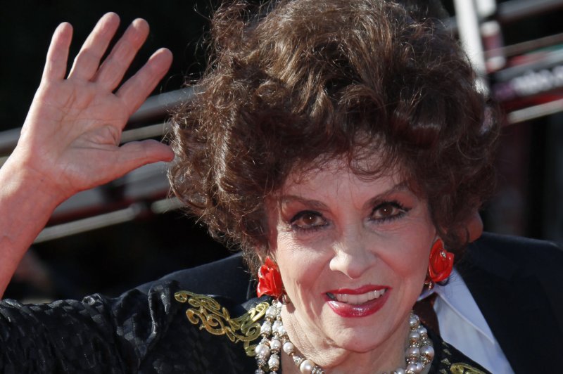 Gina Lollobrigida arrives on the red carpet during the 4th Rome International Film Festival in Rome on October 16, 2009. She died Monday at age 95. File Photo by David Silpa/UPI