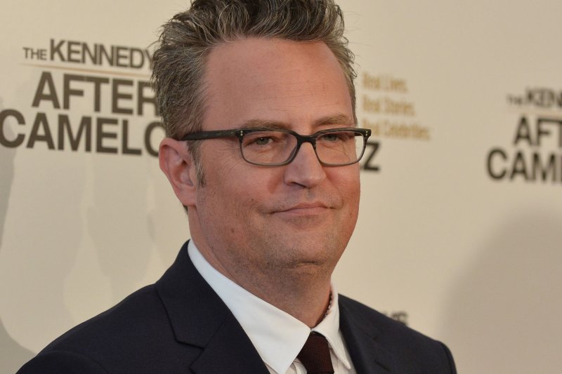 Matthew Perry was found dead on Saturday. File Photo by Jim Ruymen/UPI