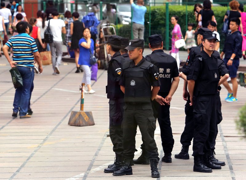 The United States accuses China of committing genocide in its northwestern region of Xinjiang. File photo by Stephen Shaver/UPI | <a href="/News_Photos/lp/baa79bce78da96be9c58d6ac919e9cc7/" target="_blank">License Photo</a>