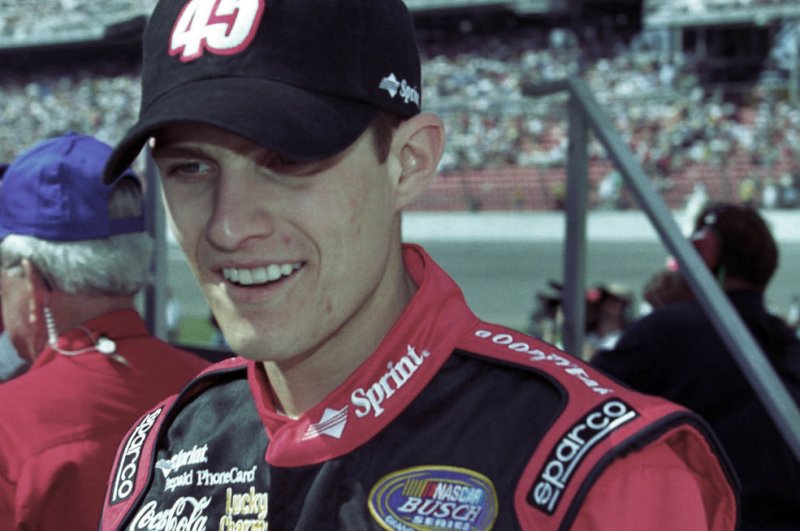 NASCAR Busch Series Grand National driver Adam Petty died May 12, 2000, after crashing into the wall during practice at New Hampshire International Speedway. File Photo by Patrick Ward/UPI