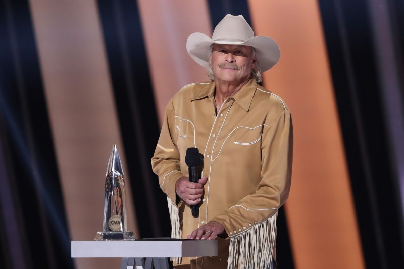 Alan Jackson will be honored with the Willie Nelson Lifetime Achievement Award at the Country Music Association Awards. File Photo by John Angelillo/UPI