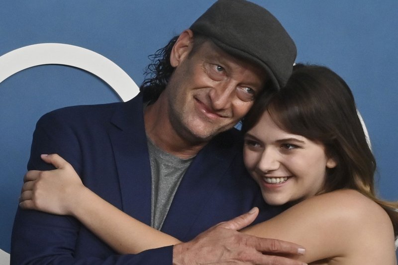 Troy Kotsur and Emilia Jones attend the Sundance Film Festival Award Winner "CODA" photo-call at the London Hotel in West Hollywood on July 30.&nbsp; File Photo by Jim Ruymen/UPI
