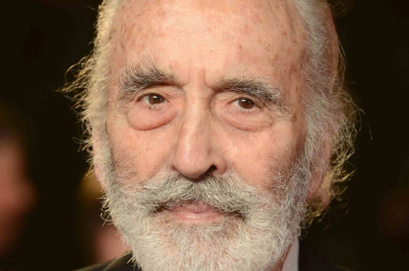 Christopher Lee attends the London premiere of "Skyfall." Photo by Paul Treadway/UPI. TCM is planning a movie marathon featuring some of the late actor's most famous works.