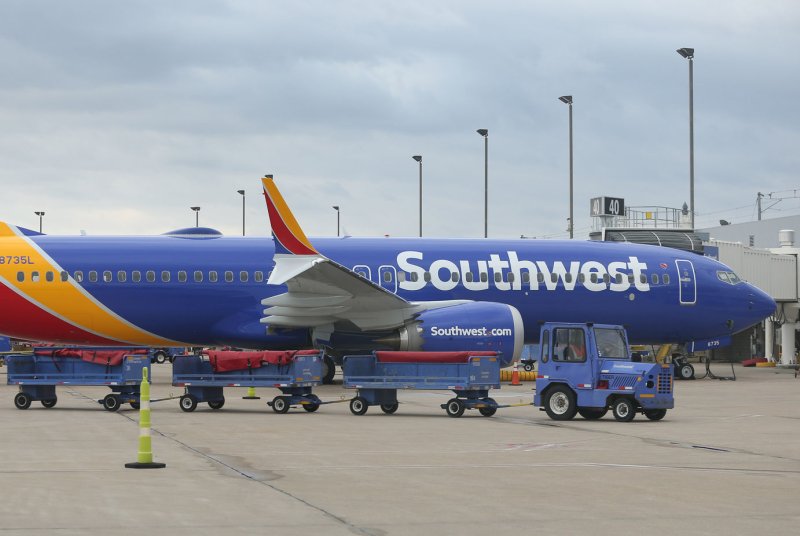 The airline said over the weekend that air traffic control issues and "disruptive weather" contributed to the canceled flights.&nbsp;File Photo by Bill Greenblatt/UPI