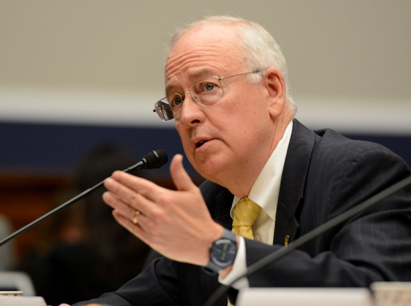 Removed as president of Baylor, Ken Starr says he will not assume a full-time role as chanecellor at the school in the wake of a student athlete sex scandal. File photo by Molly Riley/UPI