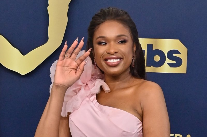 Jennifer Hudson attends the 28th annual SAG Awards on February 27, 2022. "Masked Singer" winner Amber Riley stopped by her eponymous daytime talk show this week. File Photo by Jim Ruymen/UPI