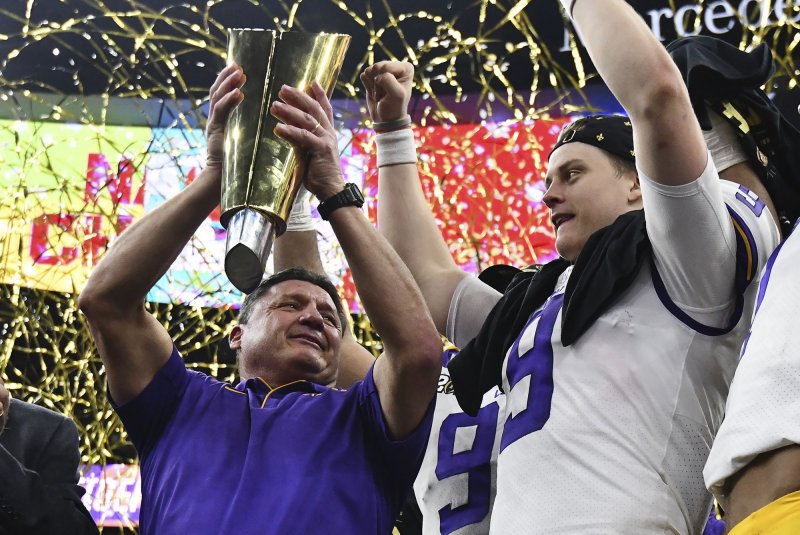 LSU head coach Ed Orgeron: 2019 Tigers are 'a team for the ages'