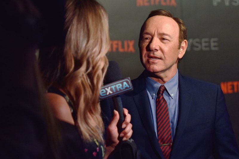Actor Kevin Spacey was in a New York City courtroom on Thursday when the British charges were announced. He was there to testify in a civil case relating to a different sex assault accusation from 2017. File Photo by Christine Chew/UPI